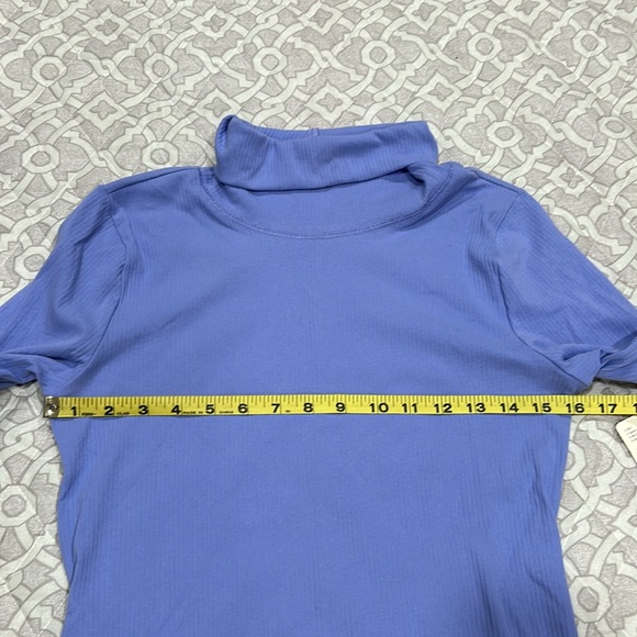 Free People - Ribbed Fitted Turtle Neck with Bell Sleeves - Picture 5 of 12